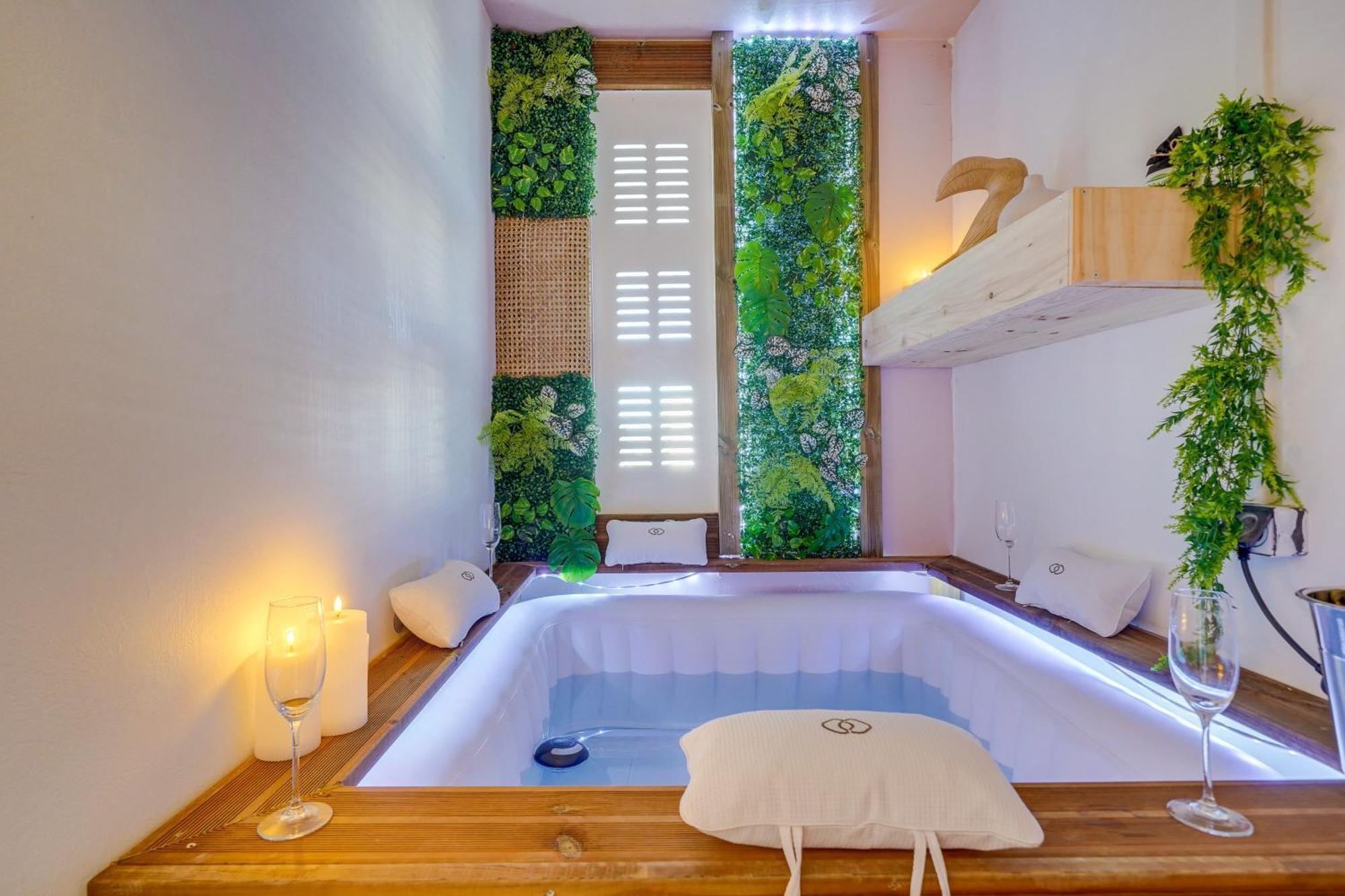 Fridhome Jacuzzi Parking Wifi Fibre 2Min Tram بروج المظهر الخارجي الصورة